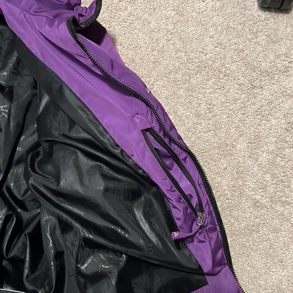 Gerry Weber Purple Puffer Ski Jacket size large - Picture 6 of 8